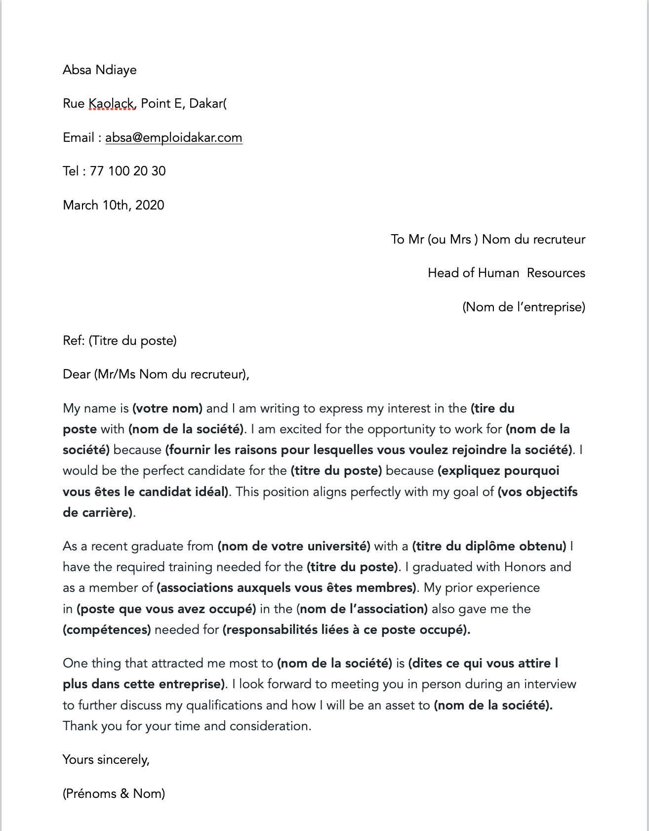 exemple de lettre de démission immédiate   71