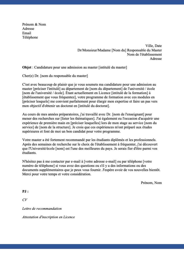 lettre de motivation emploi saisonnier candidature spontanée